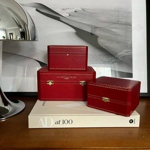 3 Cartier Boxes